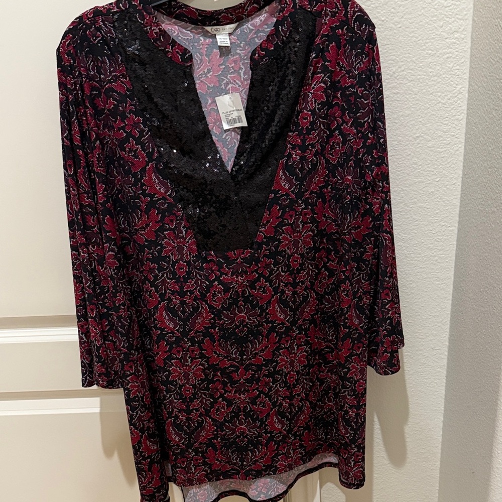 Cato Tunic Top NWT 14/16
